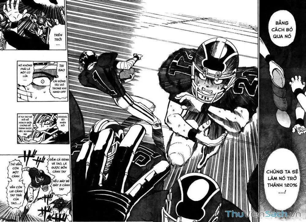 Truyện Tranh Lá Chắn Mắt - Eyeshield 21 trang 6