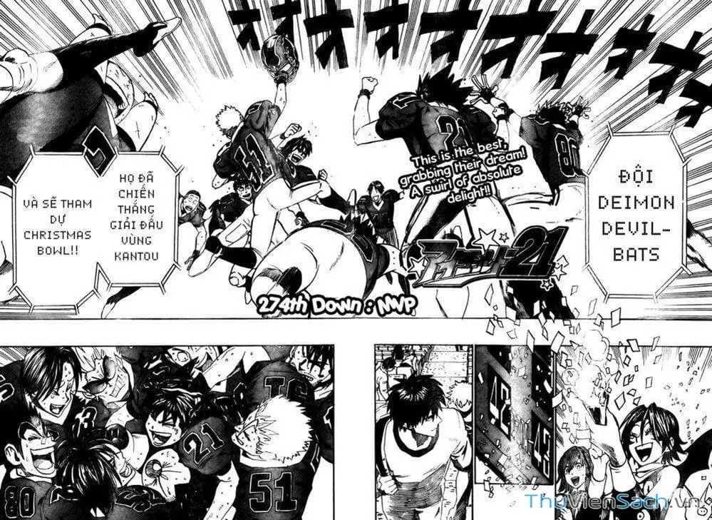 Truyện Tranh Lá Chắn Mắt - Eyeshield 21 trang 6