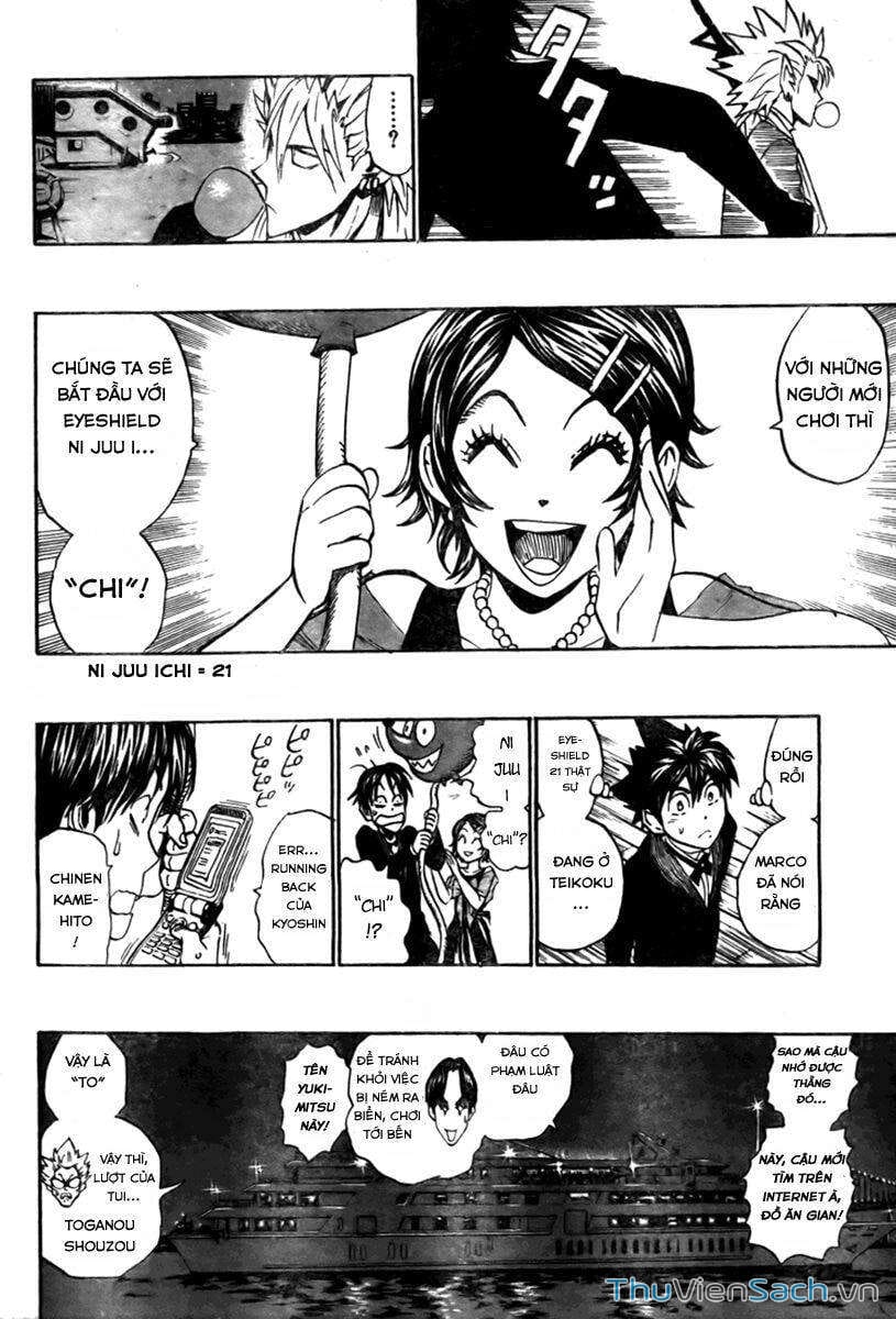 Truyện Tranh Lá Chắn Mắt - Eyeshield 21 trang 6