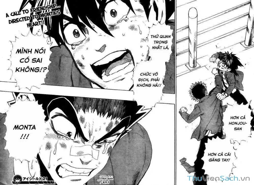 Truyện Tranh Lá Chắn Mắt - Eyeshield 21 trang 6