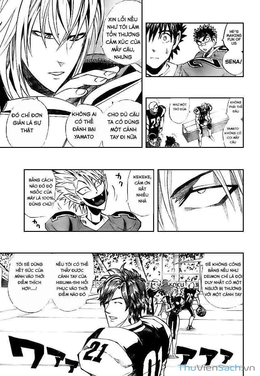 Truyện Tranh Lá Chắn Mắt - Eyeshield 21 trang 6
