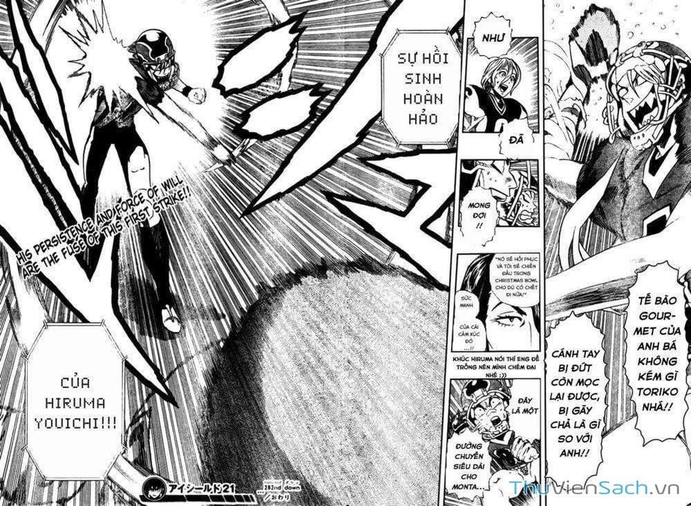 Truyện Tranh Lá Chắn Mắt - Eyeshield 21 trang 6