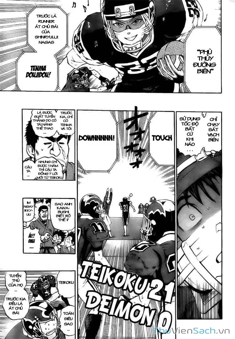 Truyện Tranh Lá Chắn Mắt - Eyeshield 21 trang 6