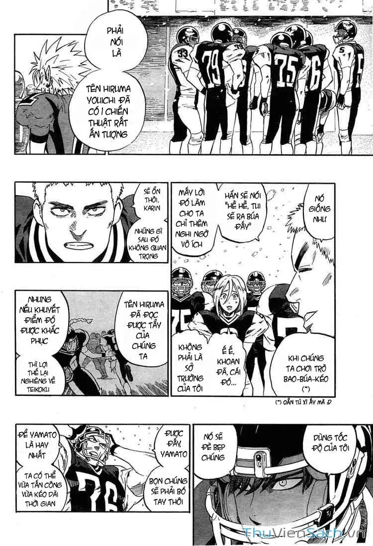 Truyện Tranh Lá Chắn Mắt - Eyeshield 21 trang 6