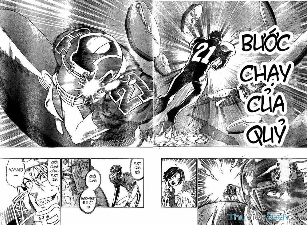 Truyện Tranh Lá Chắn Mắt - Eyeshield 21 trang 6