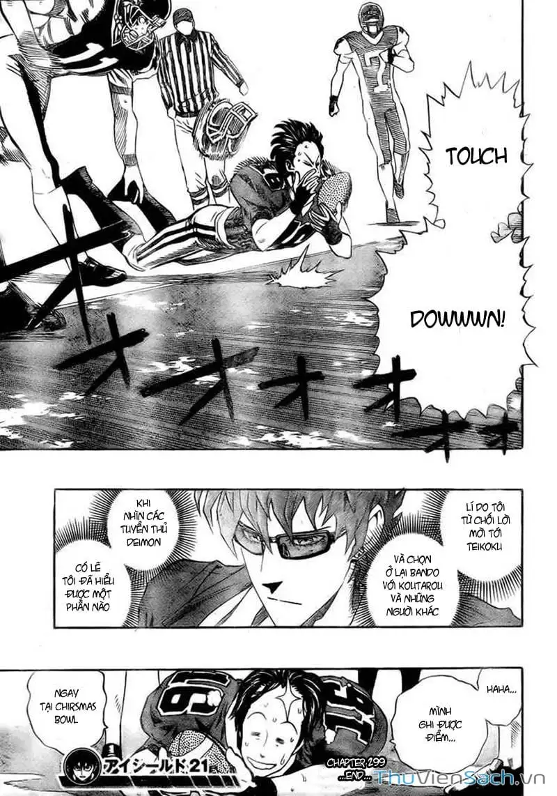 Truyện Tranh Lá Chắn Mắt - Eyeshield 21 trang 6