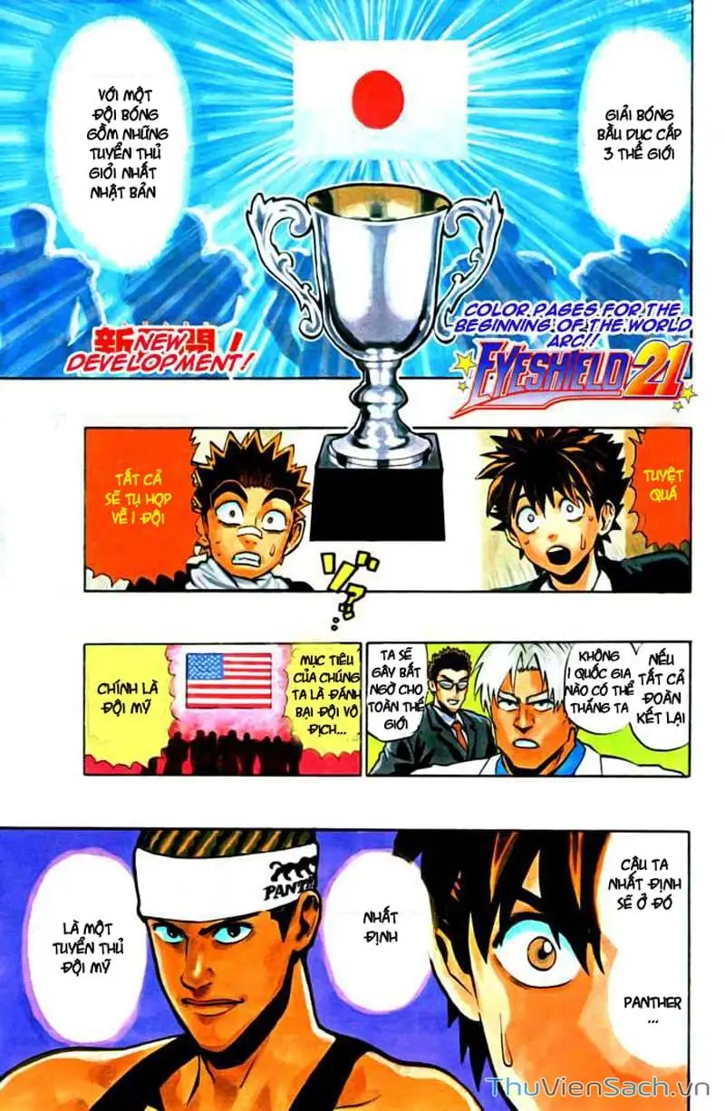 Truyện Tranh Lá Chắn Mắt - Eyeshield 21 trang 6