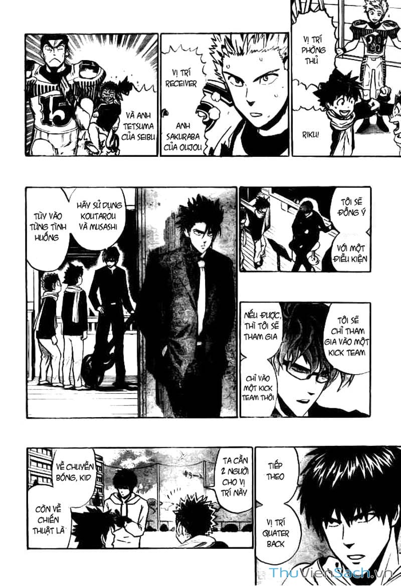 Truyện Tranh Lá Chắn Mắt - Eyeshield 21 trang 6