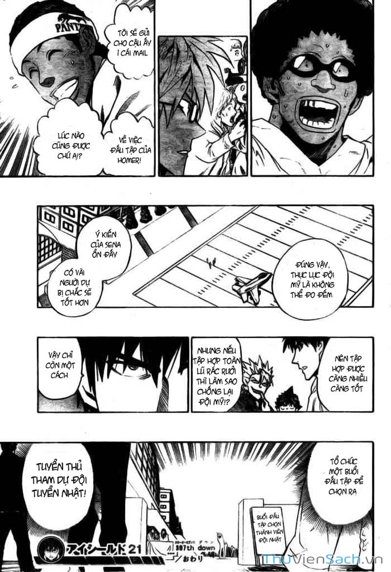 Truyện Tranh Lá Chắn Mắt - Eyeshield 21 trang 6