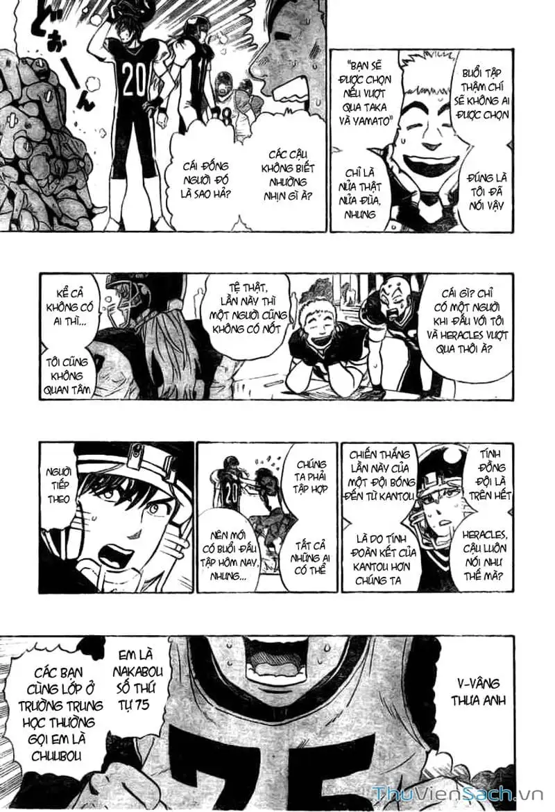 Truyện Tranh Lá Chắn Mắt - Eyeshield 21 trang 6