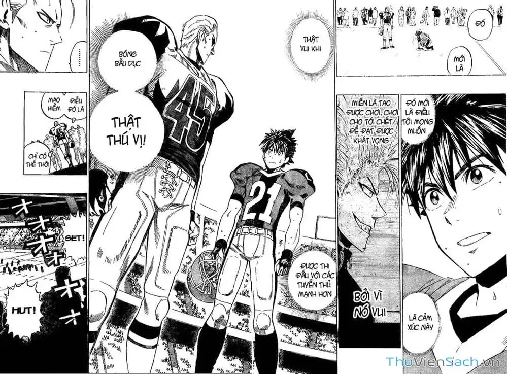 Truyện Tranh Lá Chắn Mắt - Eyeshield 21 trang 6