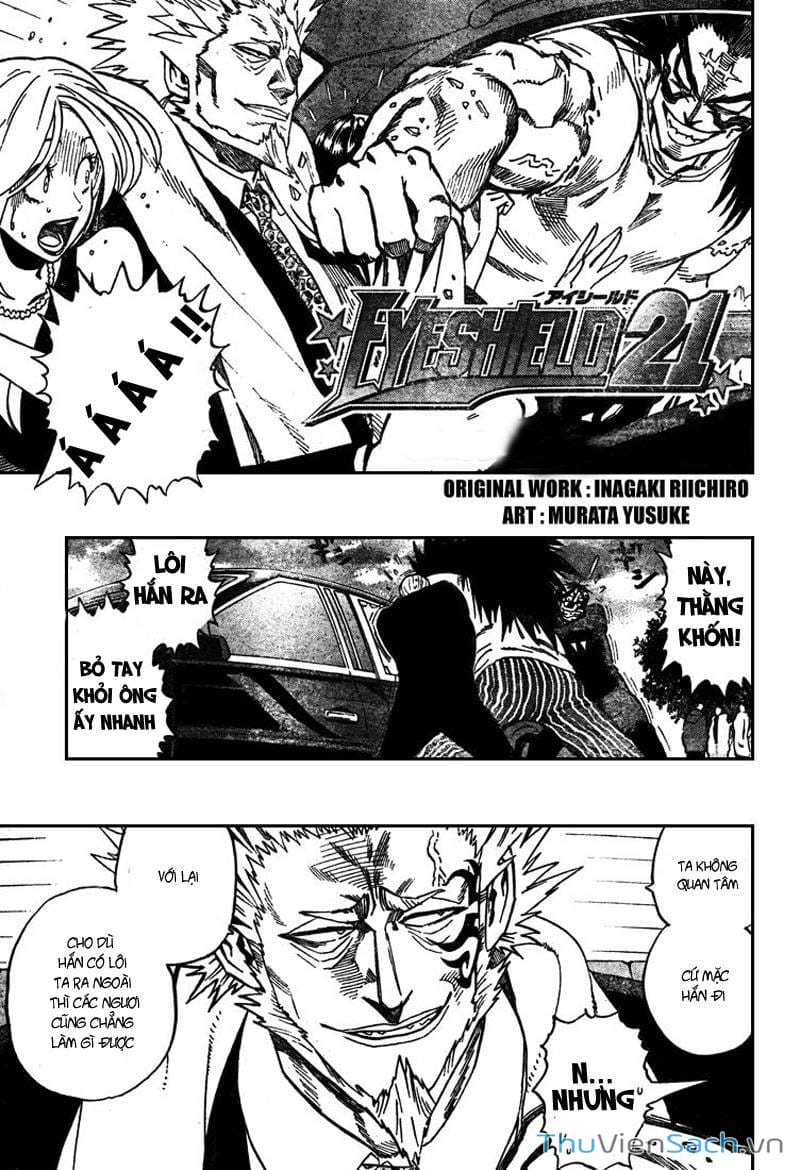 Truyện Tranh Lá Chắn Mắt - Eyeshield 21 trang 6