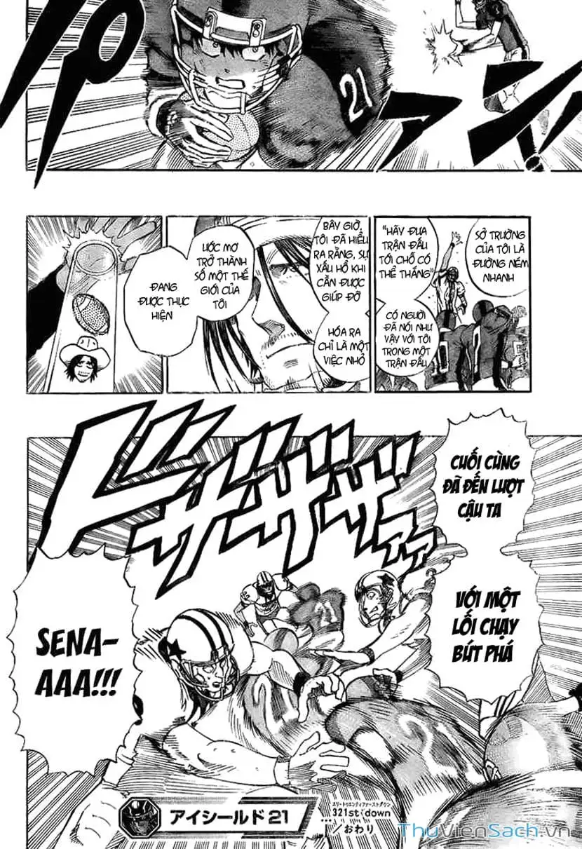 Truyện Tranh Lá Chắn Mắt - Eyeshield 21 trang 6