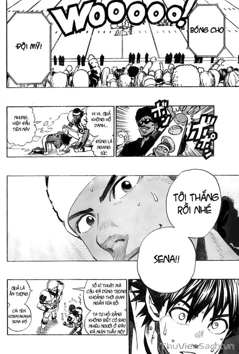 Truyện Tranh Lá Chắn Mắt - Eyeshield 21 trang 6