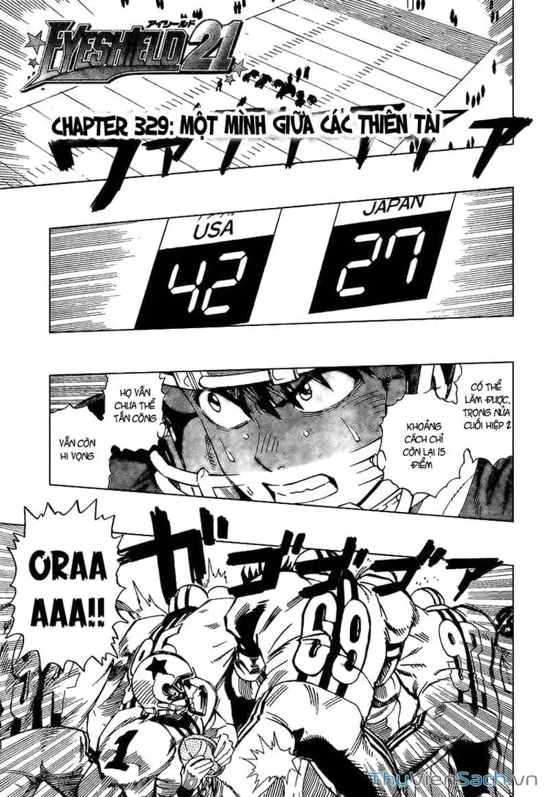 Truyện Tranh Lá Chắn Mắt - Eyeshield 21 trang 6