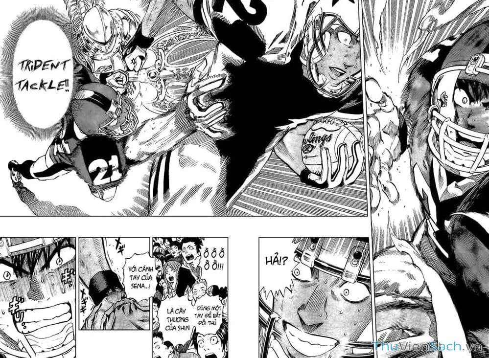 Truyện Tranh Lá Chắn Mắt - Eyeshield 21 trang 6