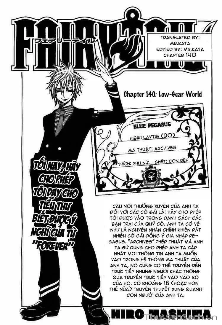 Truyện Tranh Hội Pháp Sư - Fairy Tail trang 2