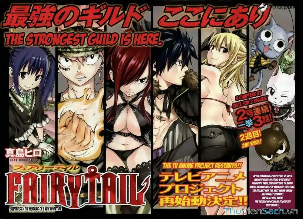 Truyện Tranh Hội Pháp Sư - Fairy Tail trang 2