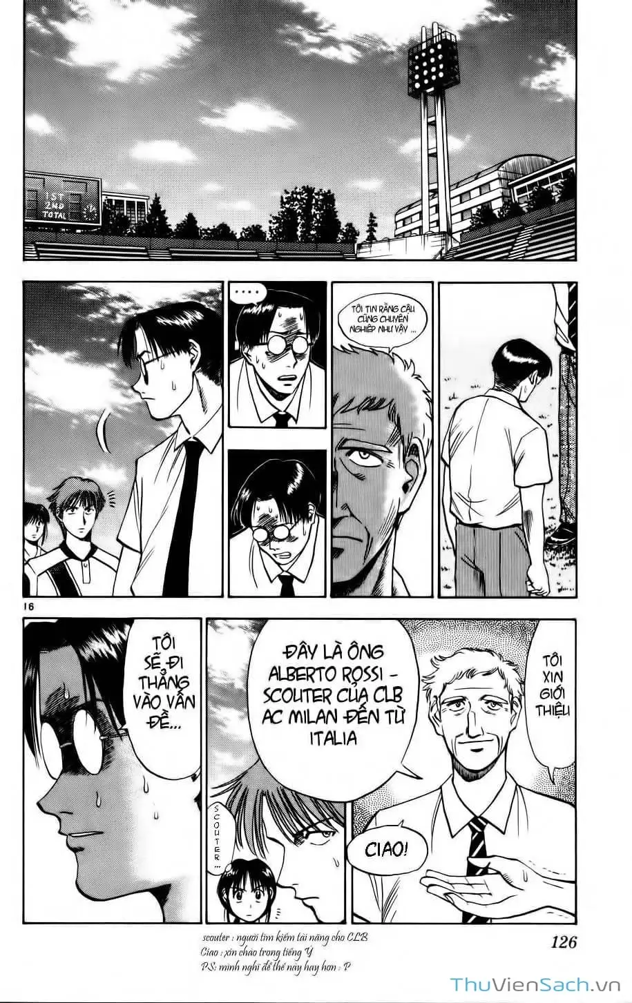 Truyện Tranh Vũ Điệu Trên Sân Cỏ - Fantasista trang 2