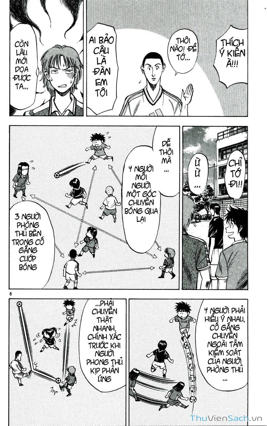 Truyện Tranh Vũ Điệu Trên Sân Cỏ - Fantasista trang 2