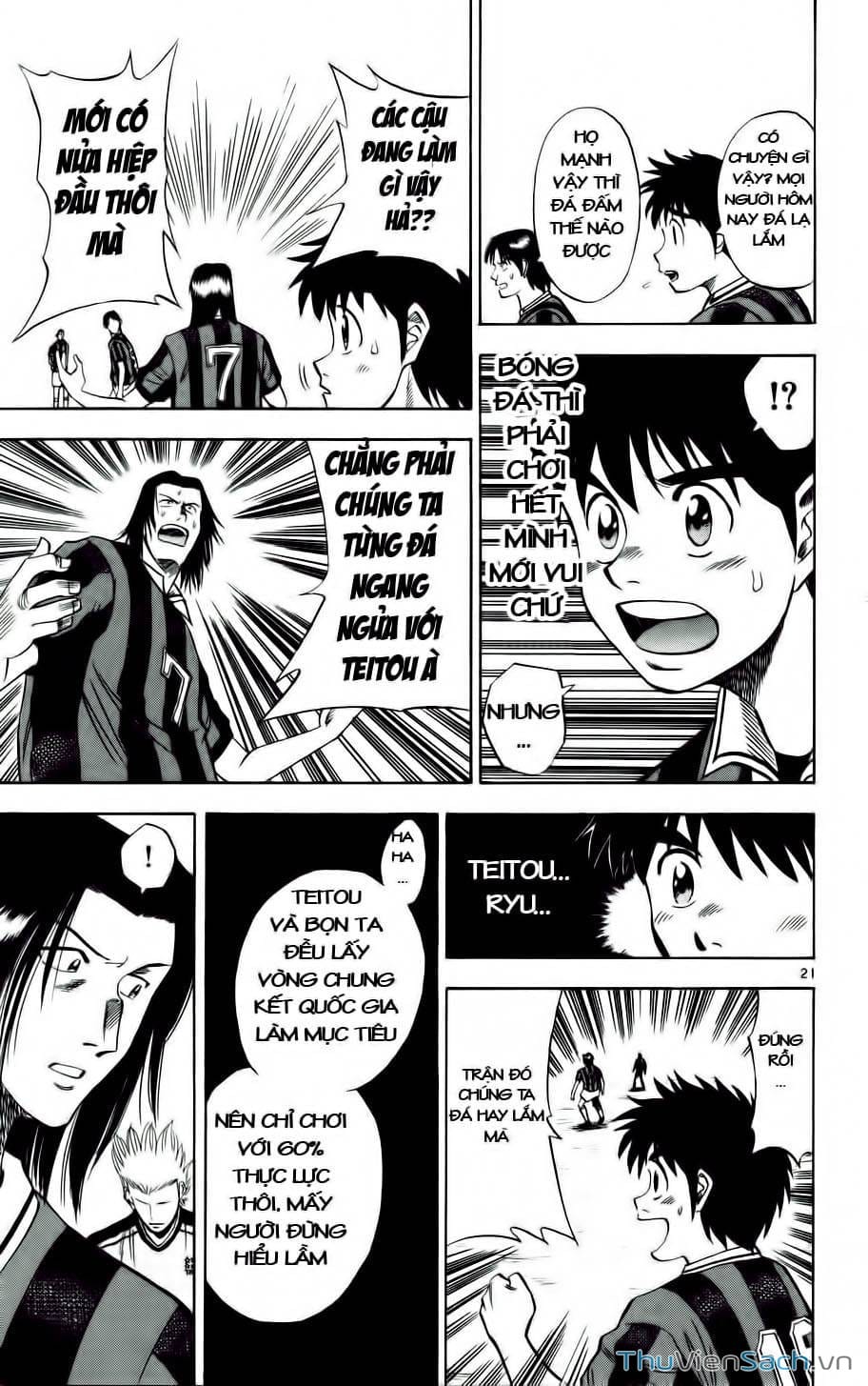 Truyện Tranh Vũ Điệu Trên Sân Cỏ - Fantasista trang 2