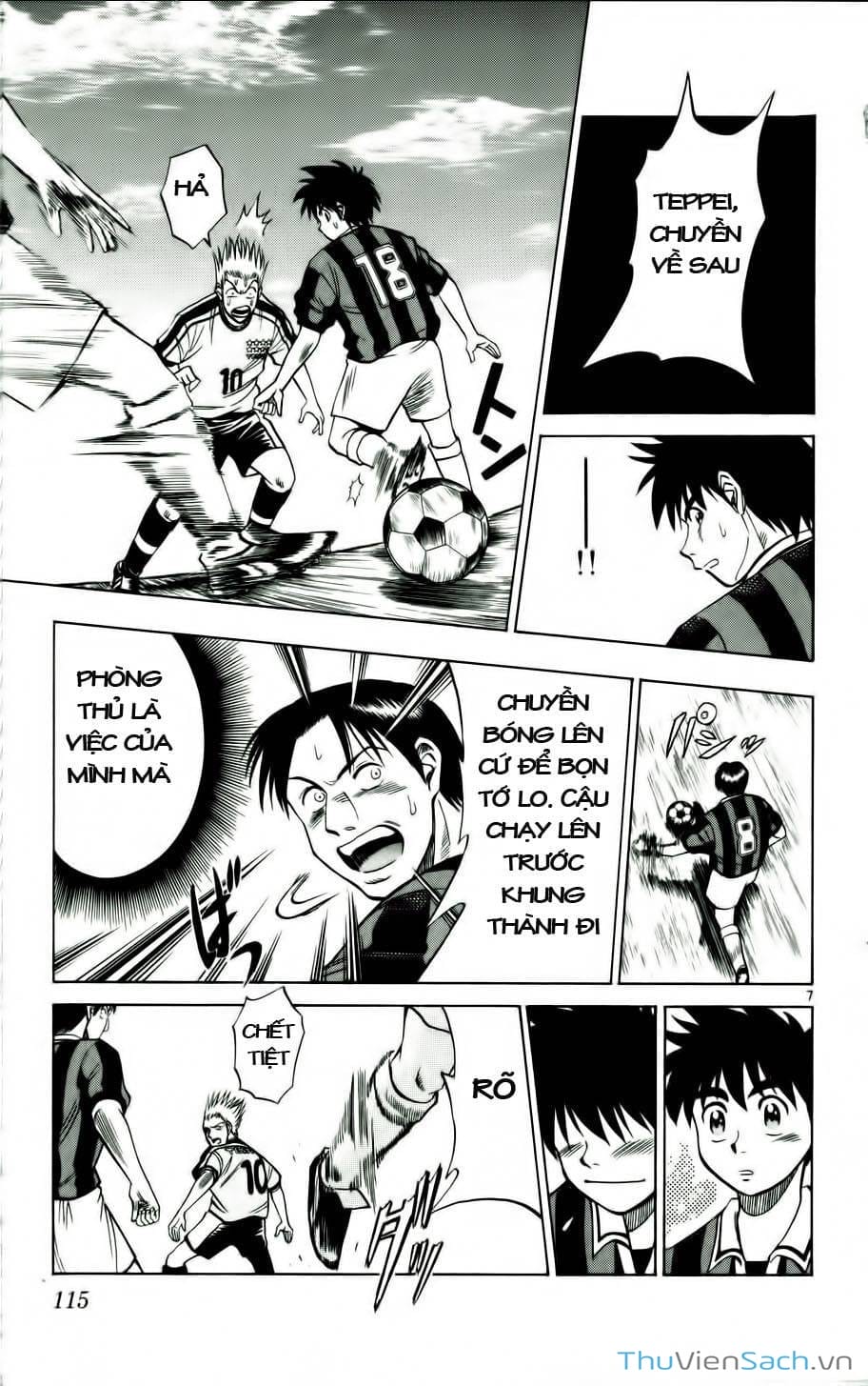 Truyện Tranh Vũ Điệu Trên Sân Cỏ - Fantasista trang 2