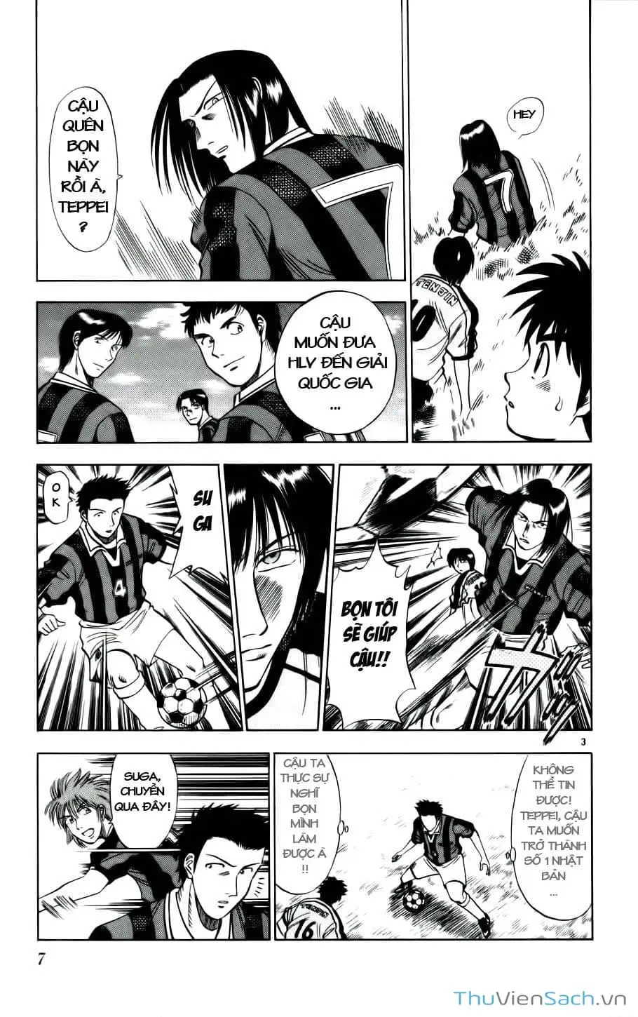 Truyện Tranh Vũ Điệu Trên Sân Cỏ - Fantasista trang 2