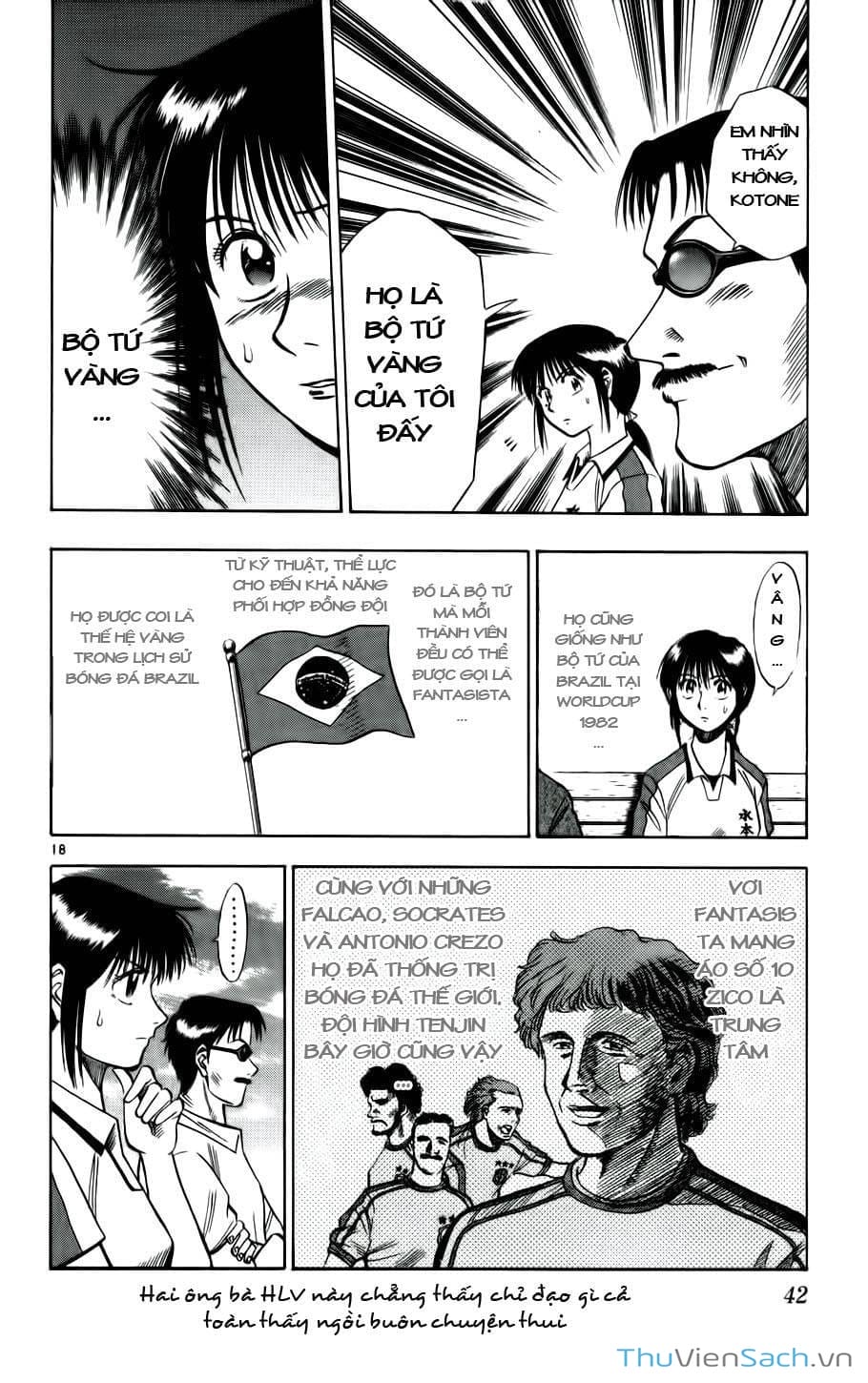 Truyện Tranh Vũ Điệu Trên Sân Cỏ - Fantasista trang 2