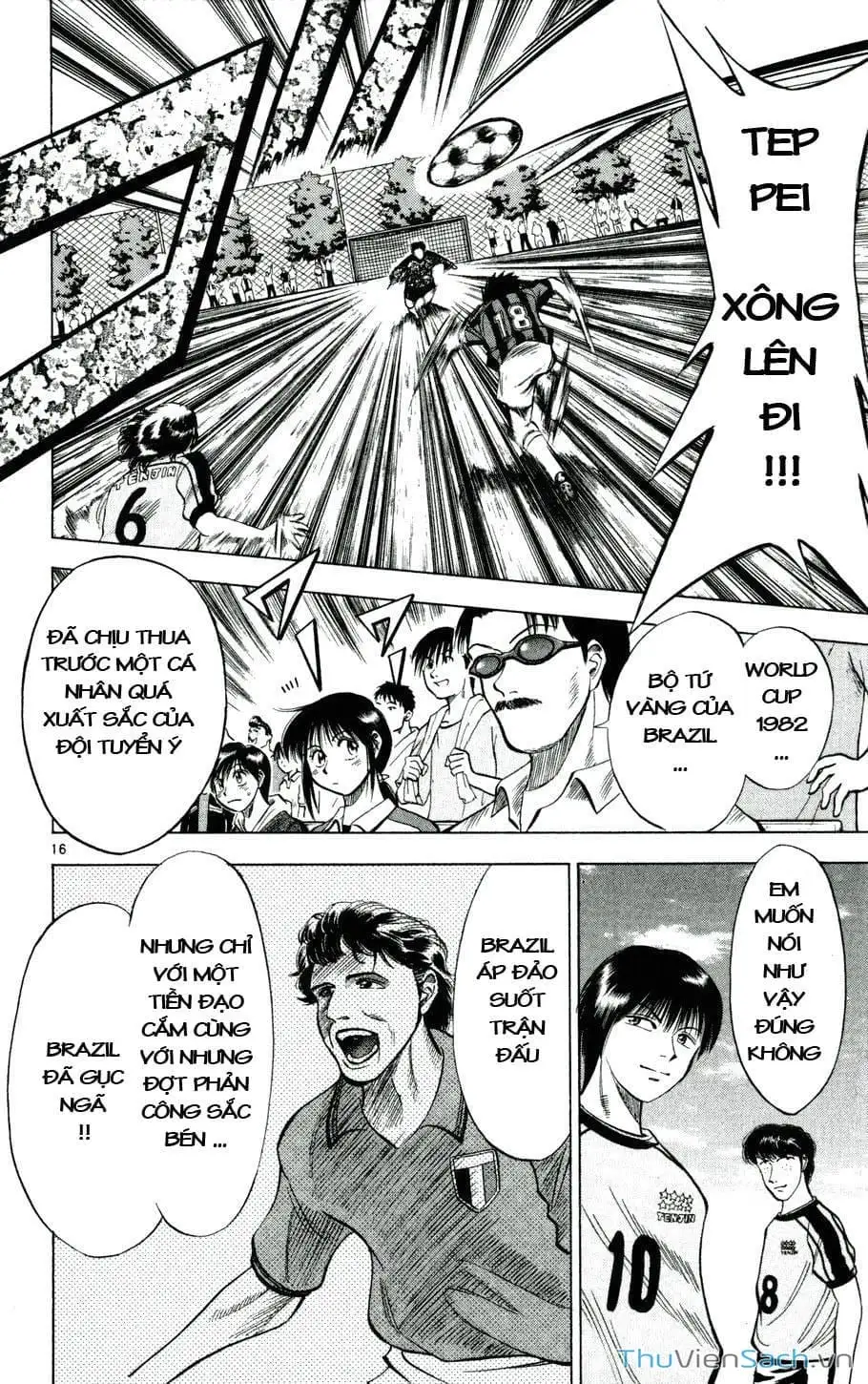 Truyện Tranh Vũ Điệu Trên Sân Cỏ - Fantasista trang 2