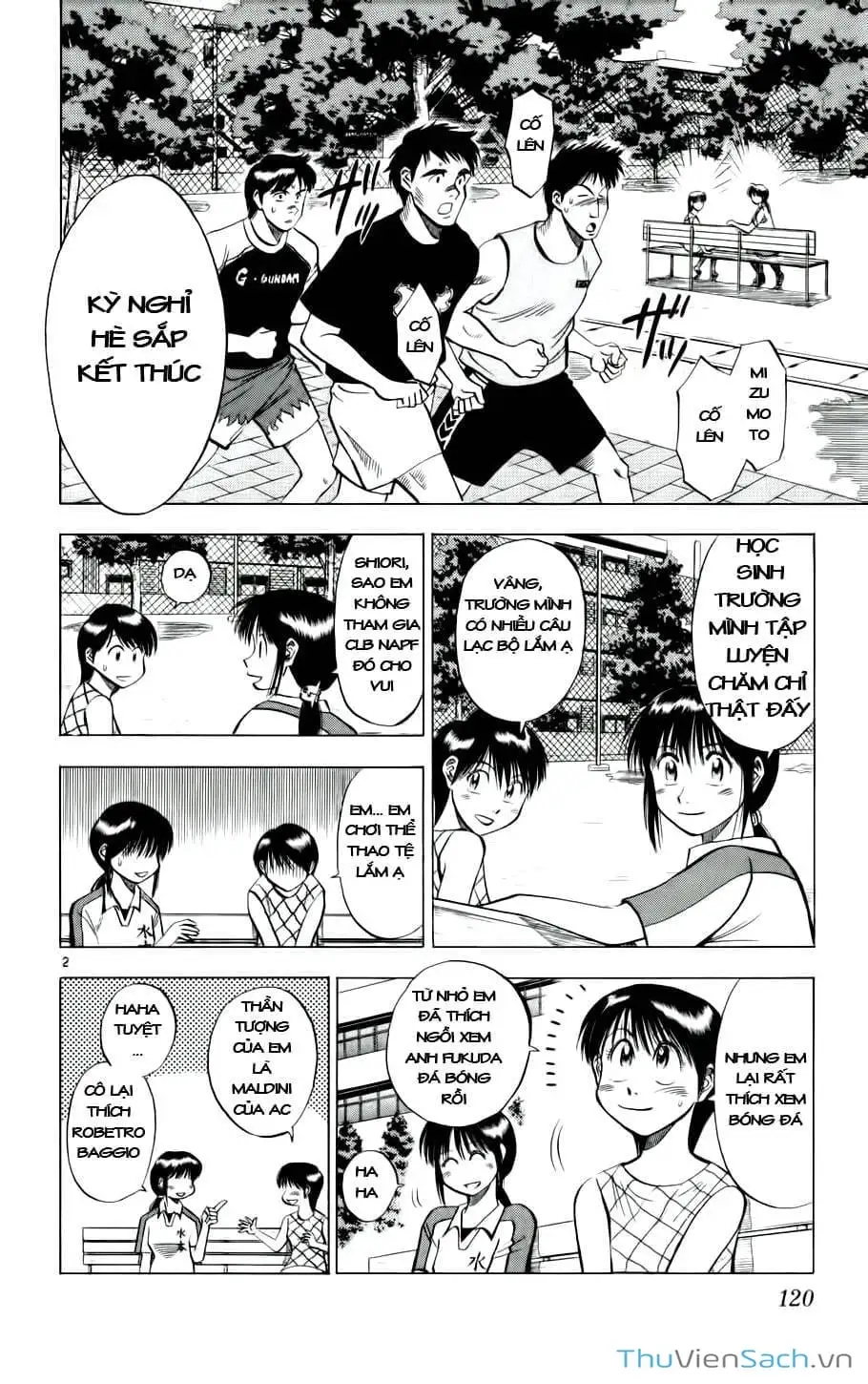 Truyện Tranh Vũ Điệu Trên Sân Cỏ - Fantasista trang 2