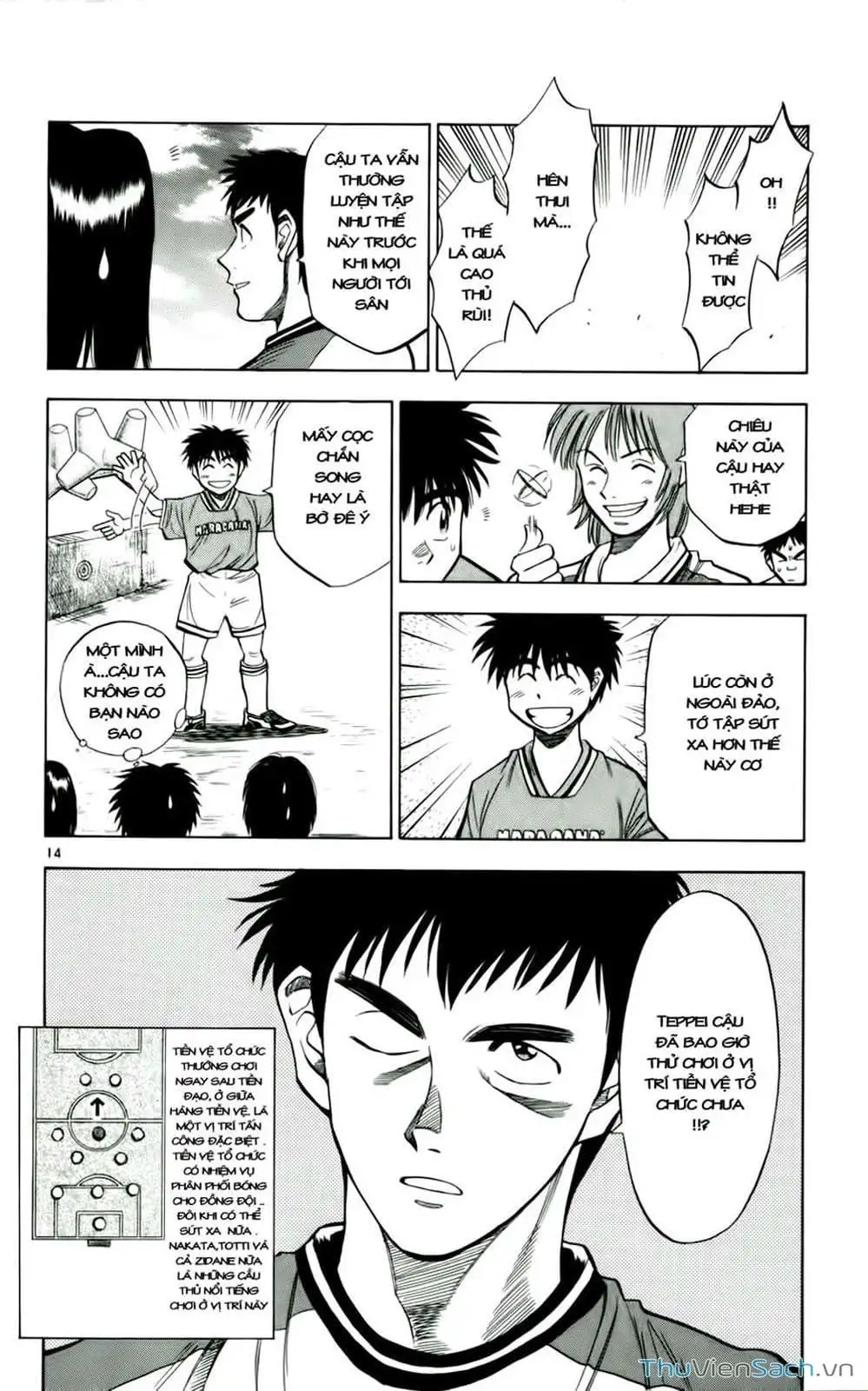 Truyện Tranh Vũ Điệu Trên Sân Cỏ - Fantasista trang 2