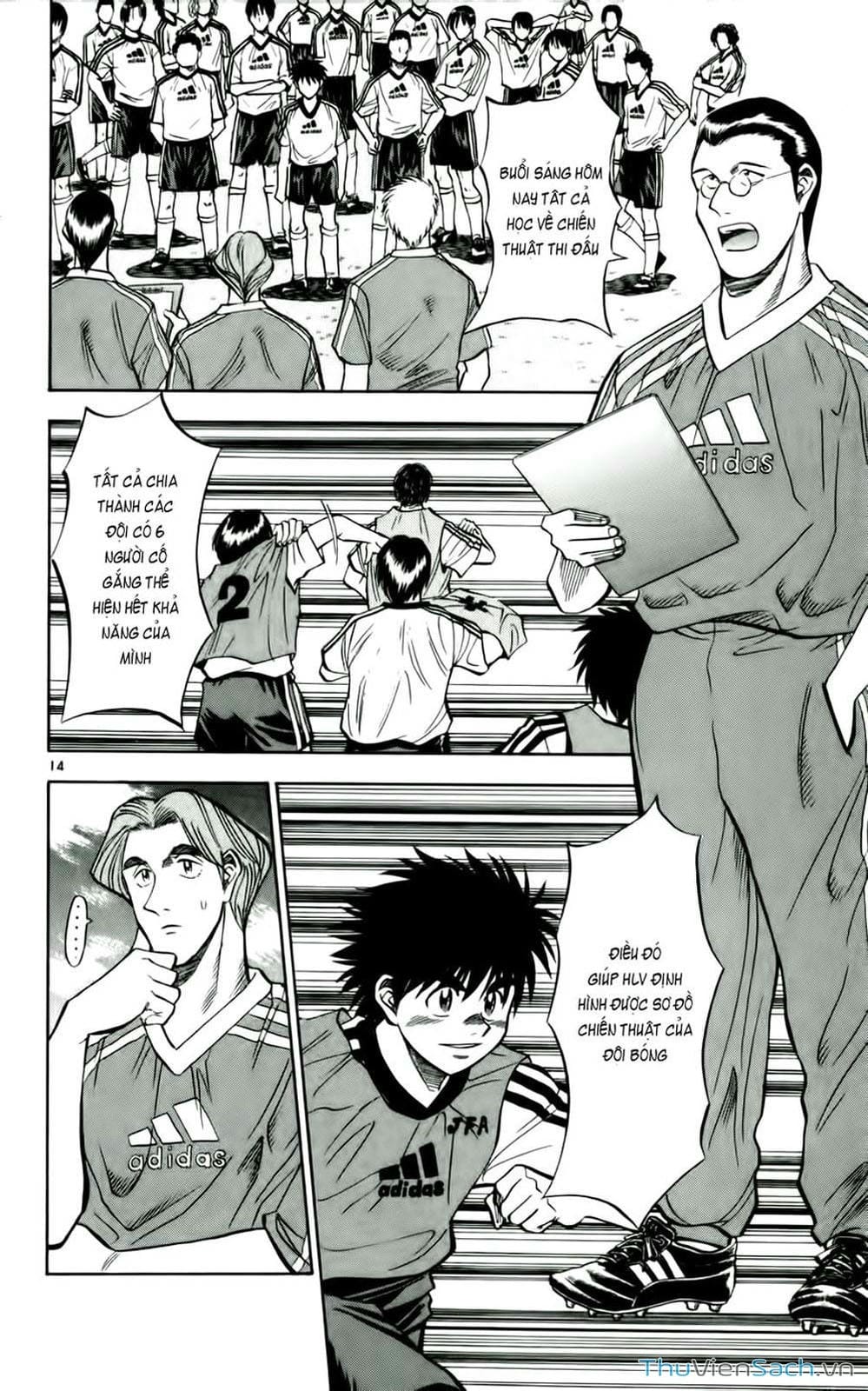 Truyện Tranh Vũ Điệu Trên Sân Cỏ - Fantasista trang 2