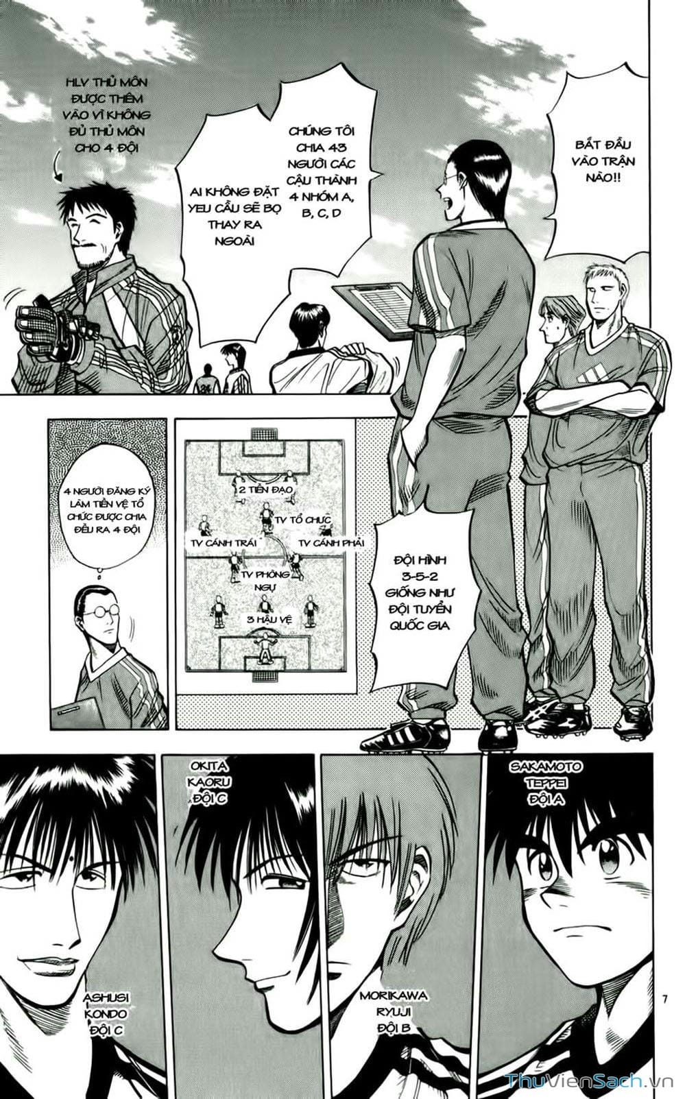 Truyện Tranh Vũ Điệu Trên Sân Cỏ - Fantasista trang 2