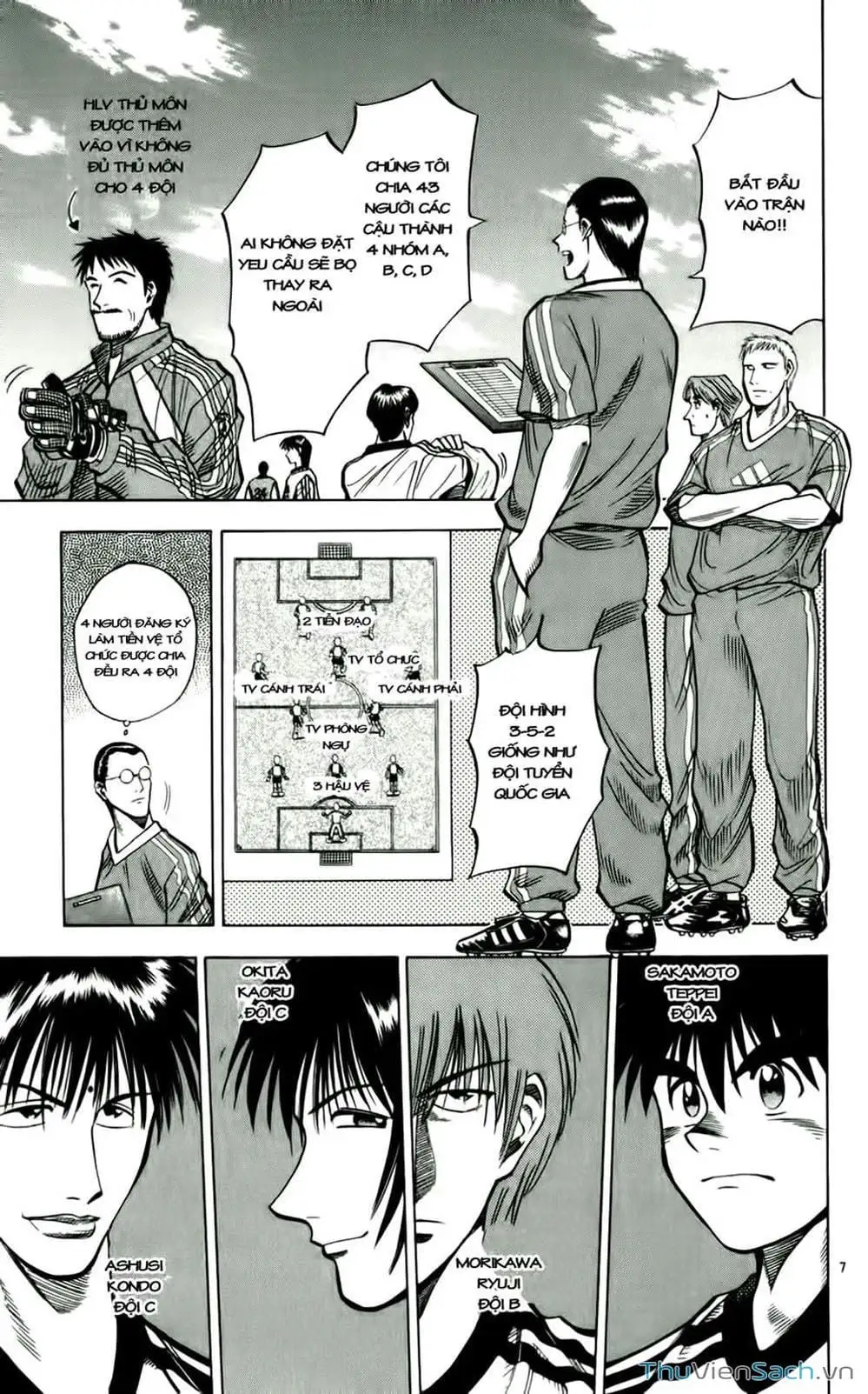 Truyện Tranh Vũ Điệu Trên Sân Cỏ - Fantasista trang 2