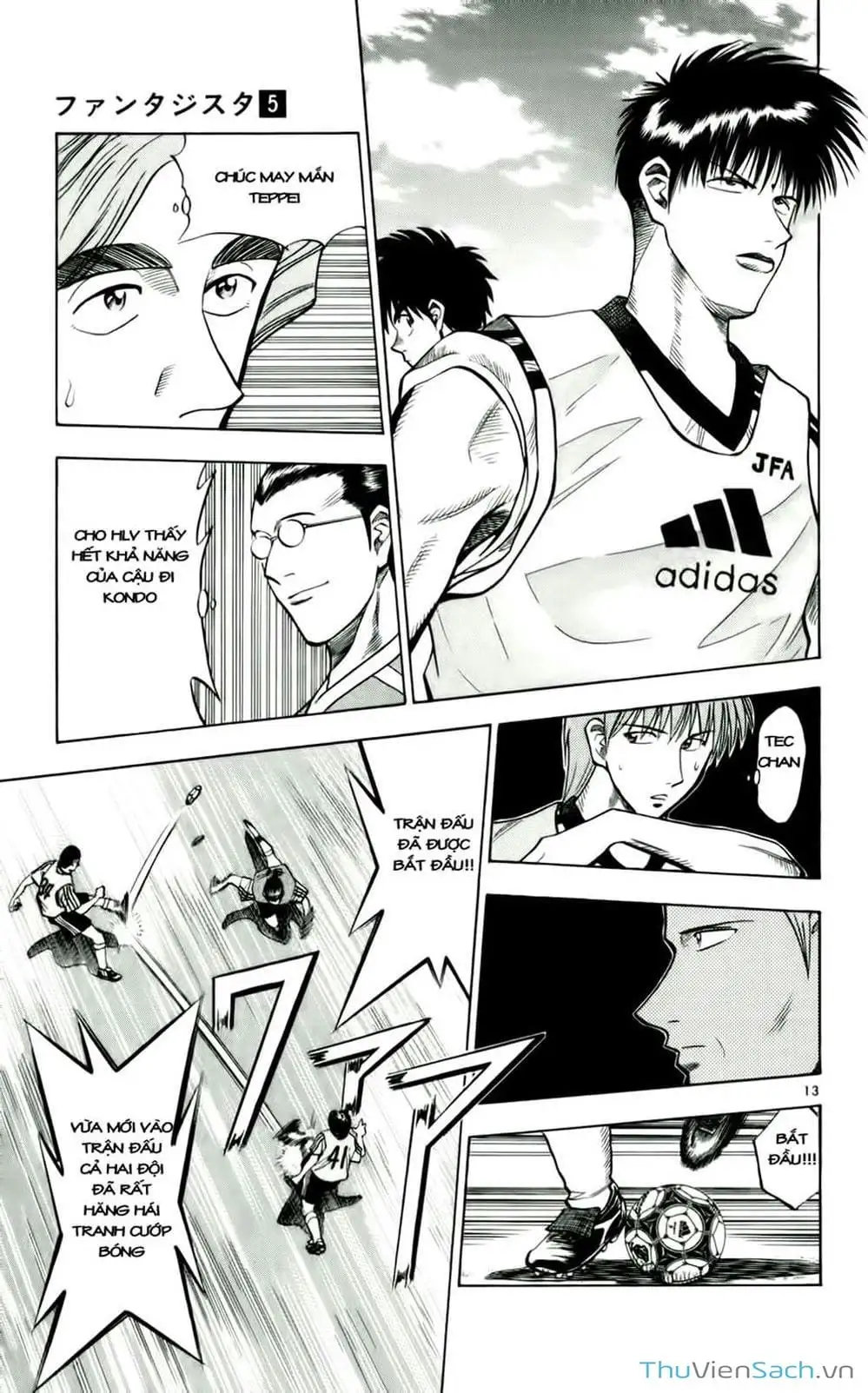 Truyện Tranh Vũ Điệu Trên Sân Cỏ - Fantasista trang 2