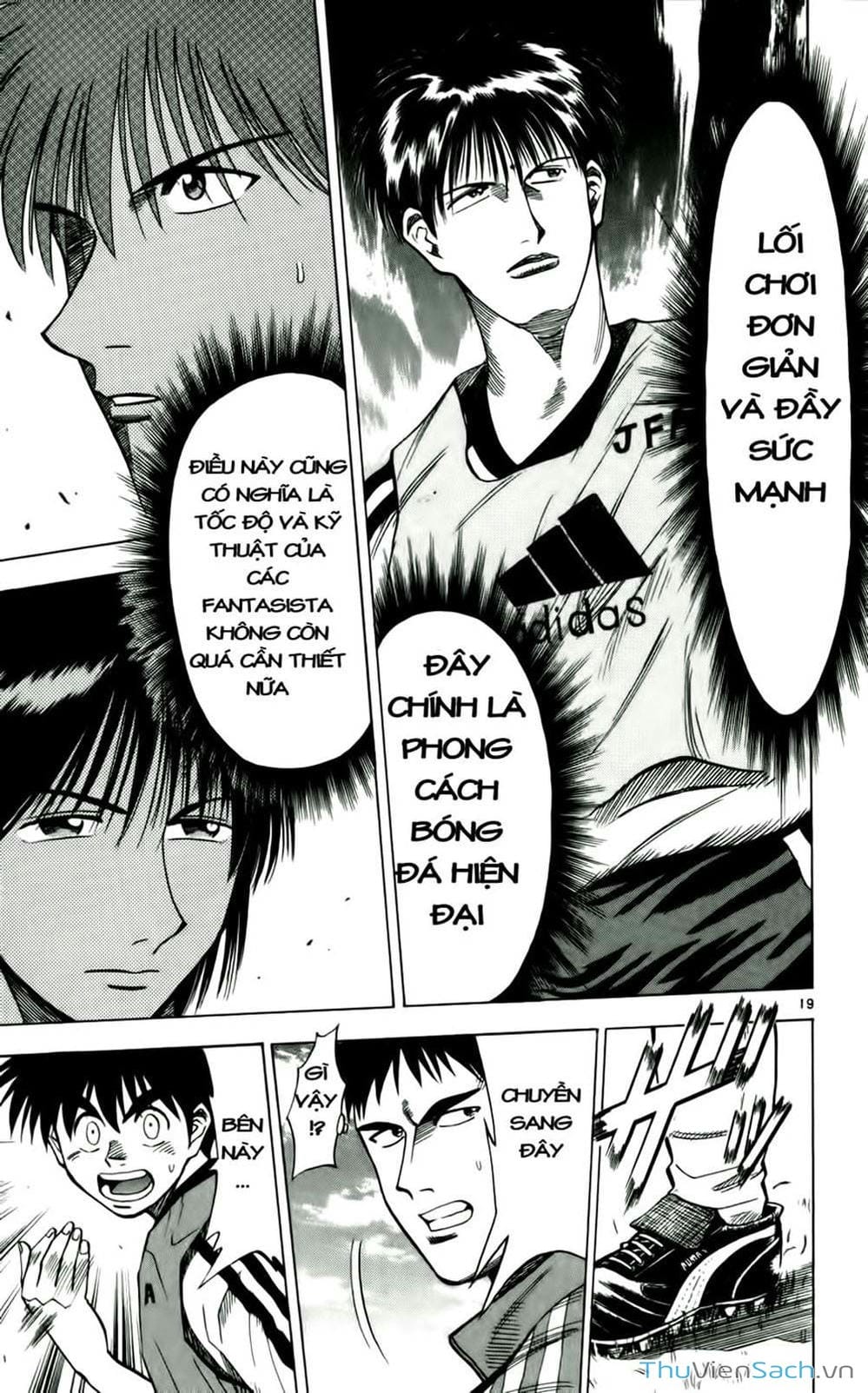 Truyện Tranh Vũ Điệu Trên Sân Cỏ - Fantasista trang 2