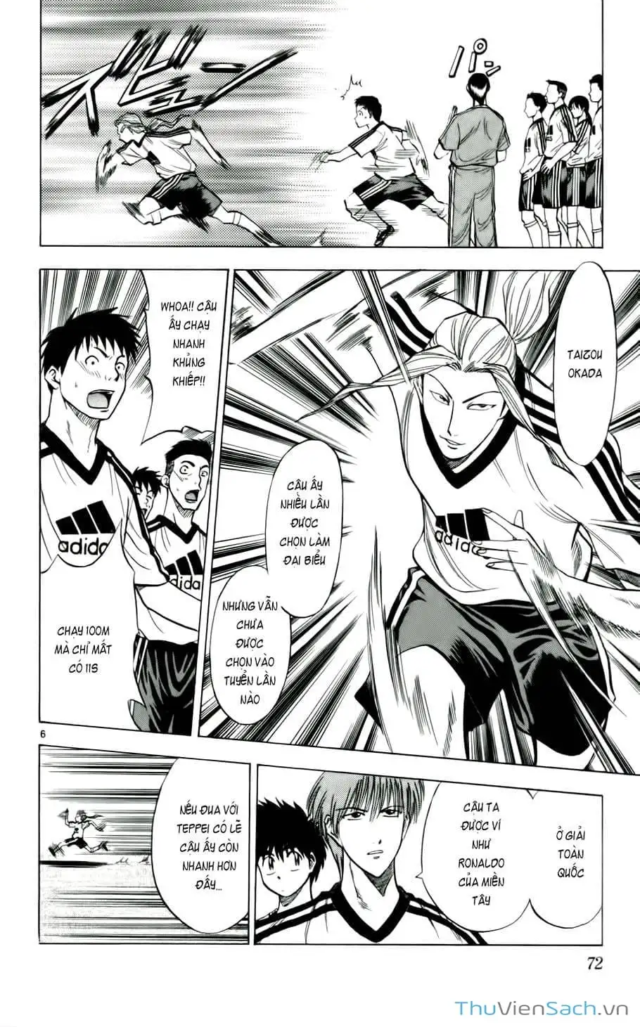 Truyện Tranh Vũ Điệu Trên Sân Cỏ - Fantasista trang 2
