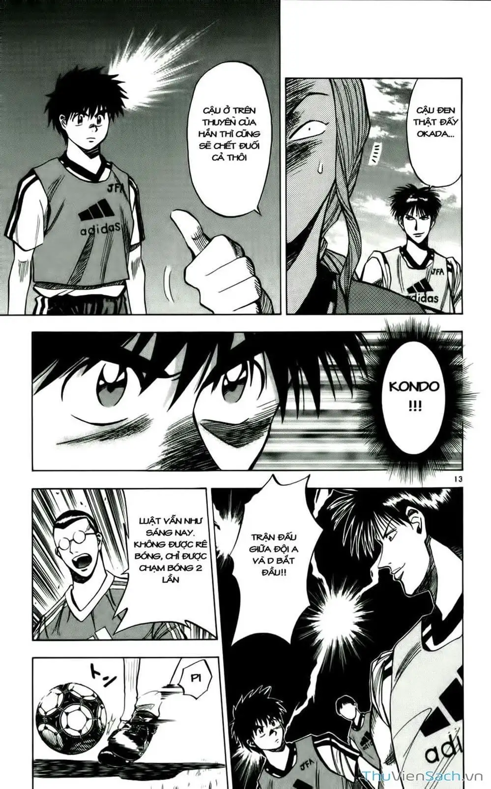 Truyện Tranh Vũ Điệu Trên Sân Cỏ - Fantasista trang 2