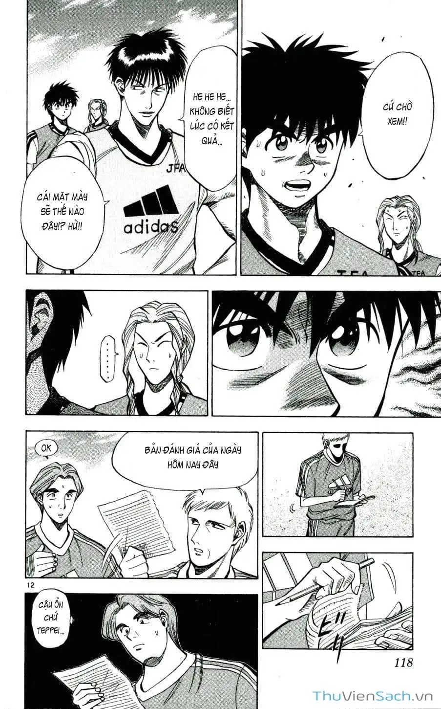 Truyện Tranh Vũ Điệu Trên Sân Cỏ - Fantasista trang 2