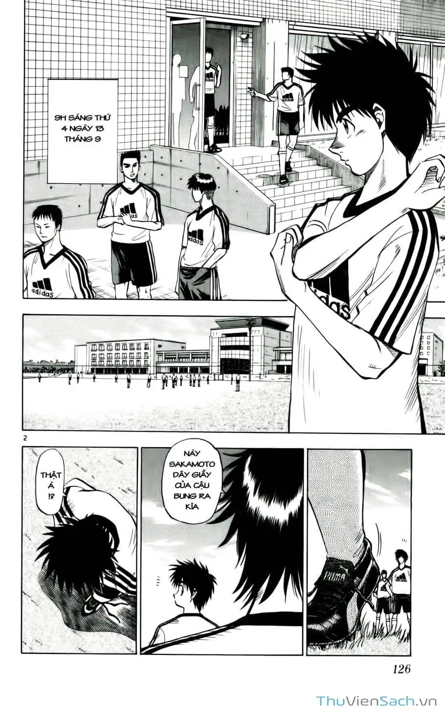 Truyện Tranh Vũ Điệu Trên Sân Cỏ - Fantasista trang 2