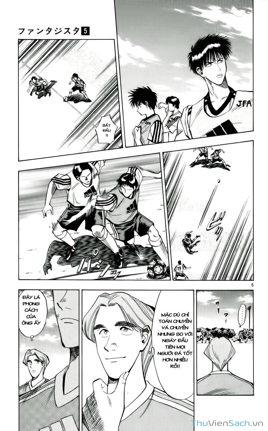 Truyện Tranh Vũ Điệu Trên Sân Cỏ - Fantasista trang 2