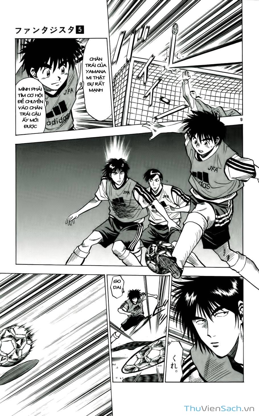 Truyện Tranh Vũ Điệu Trên Sân Cỏ - Fantasista trang 2