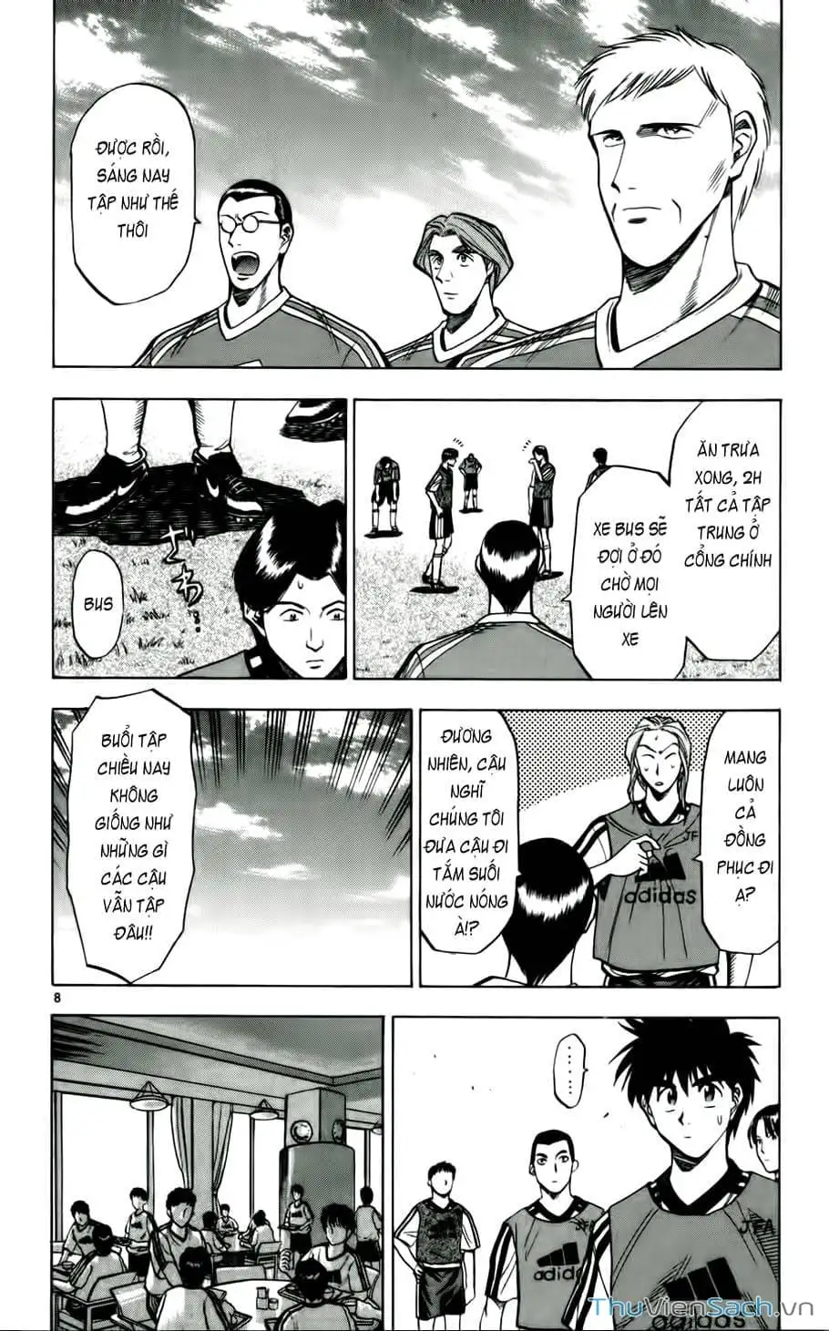 Truyện Tranh Vũ Điệu Trên Sân Cỏ - Fantasista trang 2