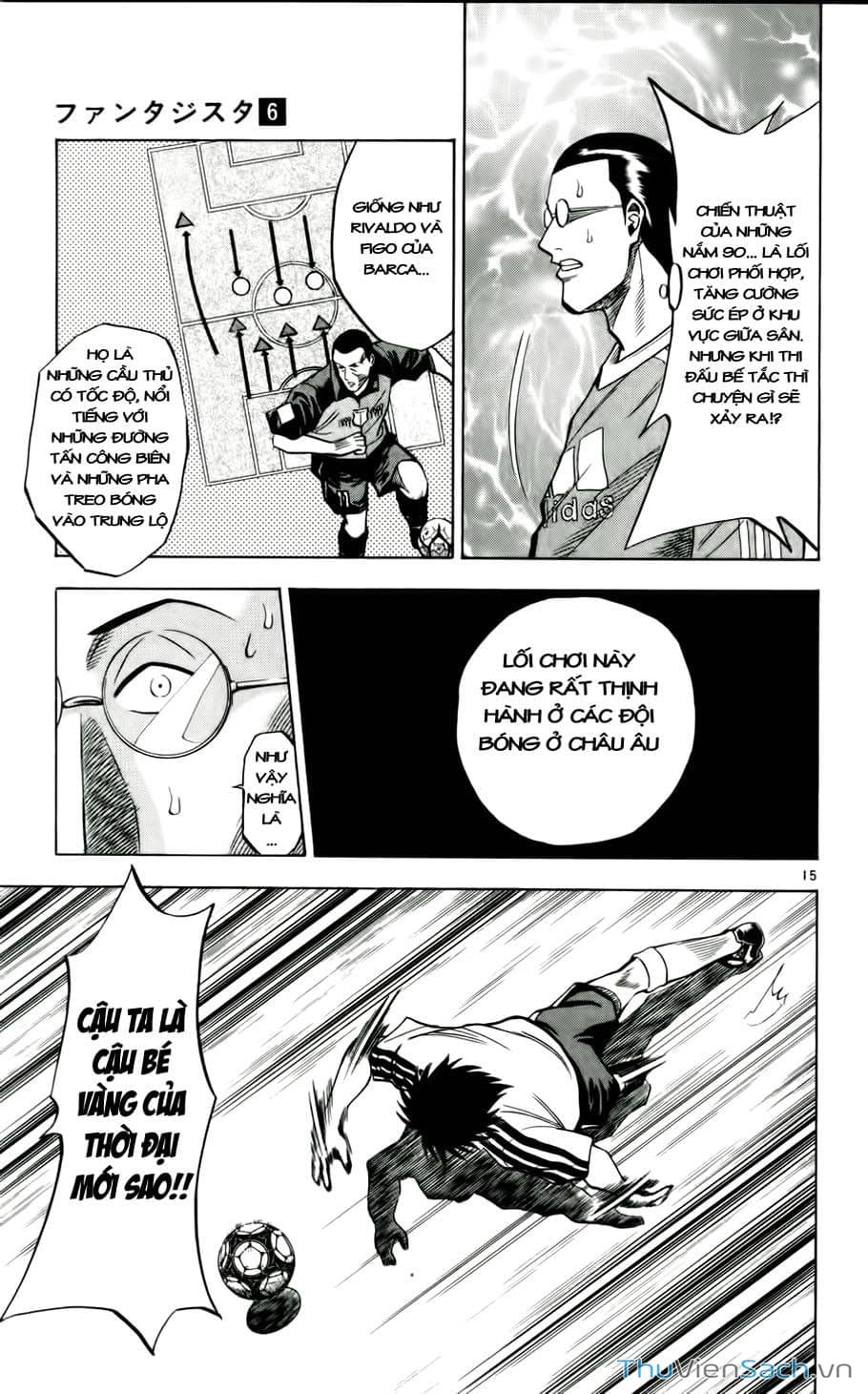 Truyện Tranh Vũ Điệu Trên Sân Cỏ - Fantasista trang 2