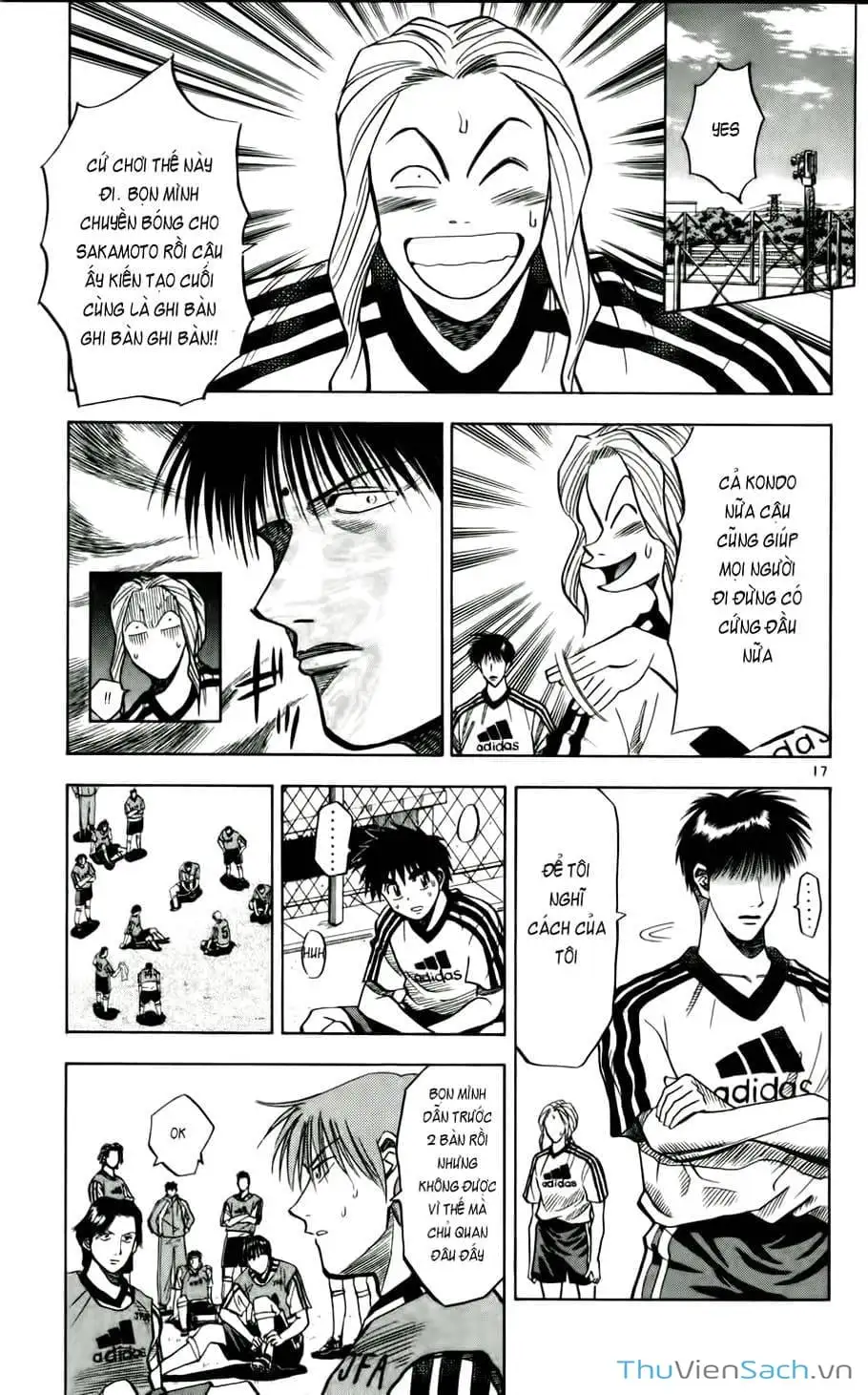 Truyện Tranh Vũ Điệu Trên Sân Cỏ - Fantasista trang 2