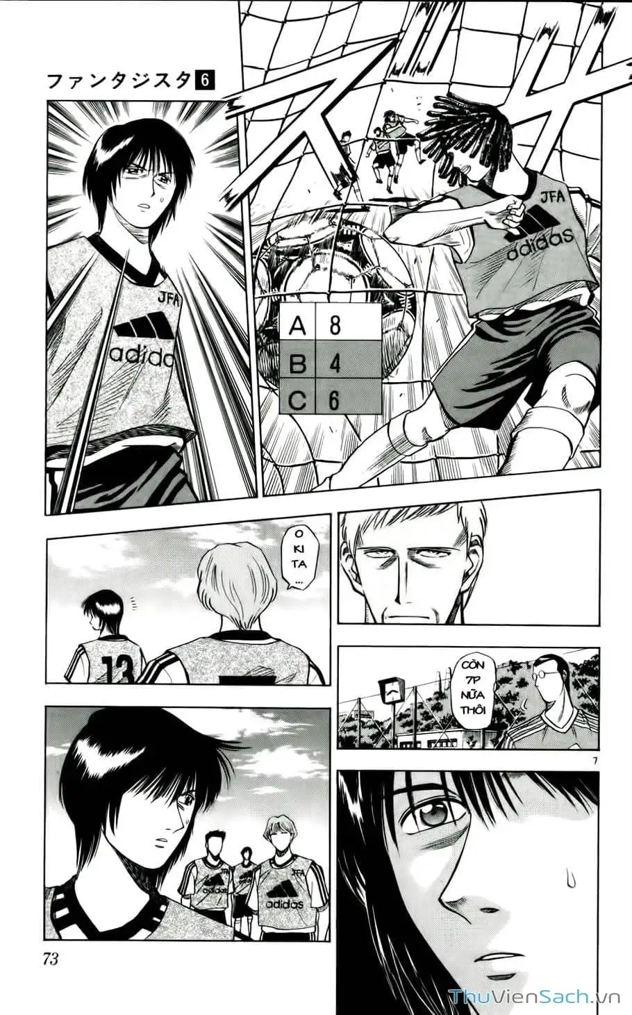 Truyện Tranh Vũ Điệu Trên Sân Cỏ - Fantasista trang 2