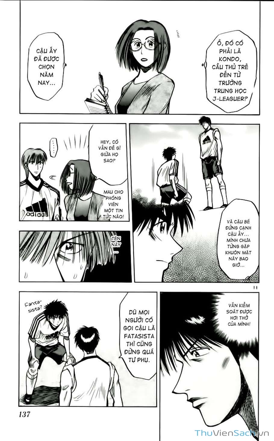 Truyện Tranh Vũ Điệu Trên Sân Cỏ - Fantasista trang 2