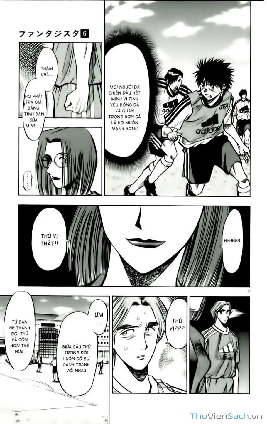 Truyện Tranh Vũ Điệu Trên Sân Cỏ - Fantasista trang 2