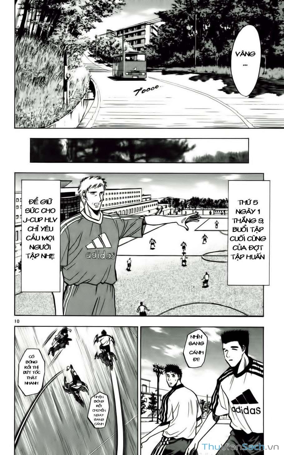 Truyện Tranh Vũ Điệu Trên Sân Cỏ - Fantasista trang 2