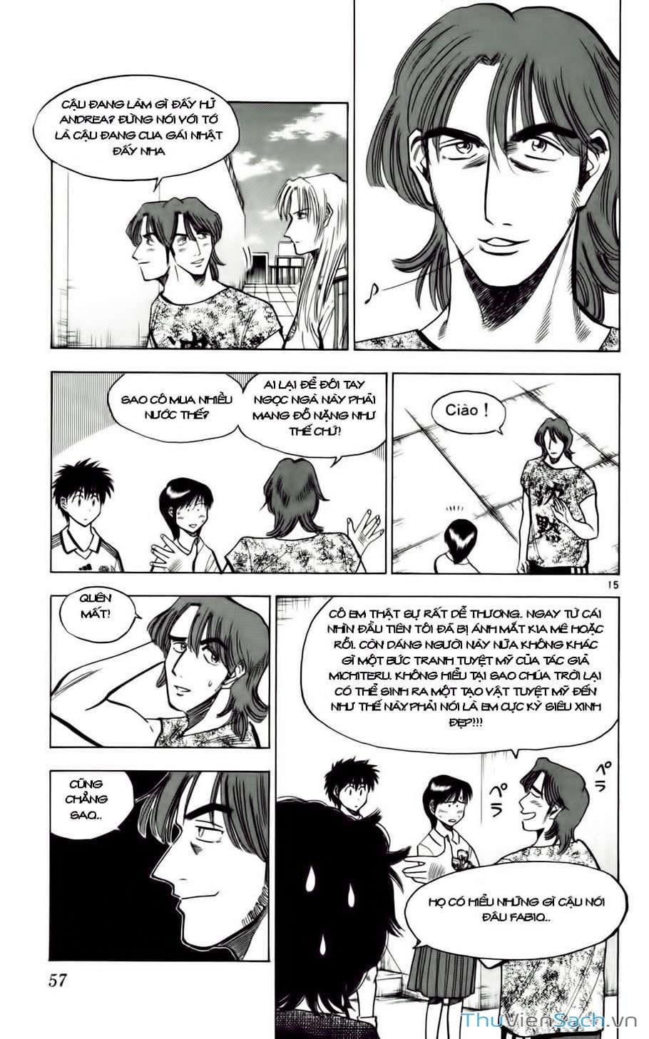 Truyện Tranh Vũ Điệu Trên Sân Cỏ - Fantasista trang 2